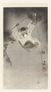 あなた、ホン、バンブータク 作： Ohara Koson