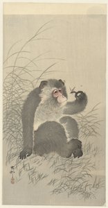あなたは昆虫に会った 作： Ohara Koson