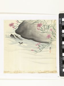 水辺の花 作： Ohara Koson