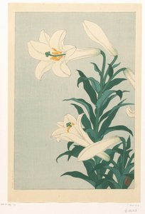レリーズ 作： Ohara Koson