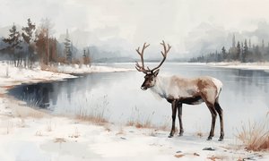 冬のトナカイの想い 作： 