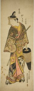 二代目市川團十郎 助六役 作： Okumura Masanobu