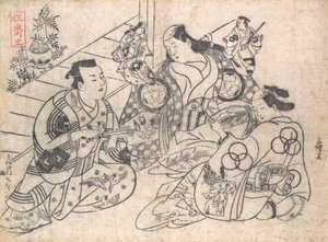 ドラマの一場面、1710-13., 1710-13.