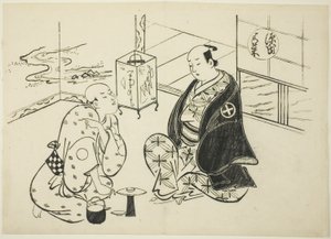 『源氏物語』帚木章（ははきぎ源氏） 源氏パロディシリーズより
