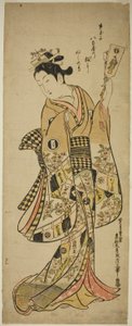 八百屋 お七 補ｌヂンｇ あ 罰ｔぇどれ パッｄぇ 作： Okumura Masanobu
