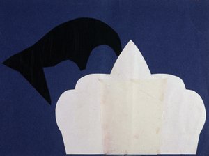 普遍的な戦争：オルガ・ロサノバのコラージュ作品、1916年1月 作： Olga Wladimirowna  Rosanowa