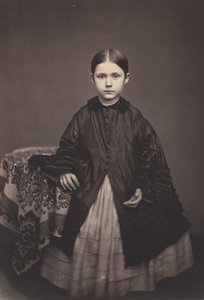 少女の肖像,c.1857年（写真）