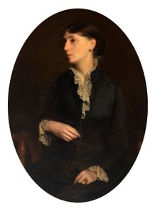 フィデリア・ブリッジスの肖像 作： Oliver Ingraham Lay