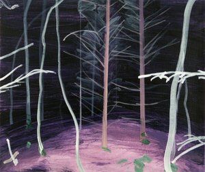 Forêt-noire6、2017（キャンバスにアクリル絵の具）