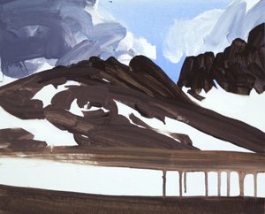 ロイカーバード7番地、2012年（キャンバスにアクリル画） 作： Olivier Morel