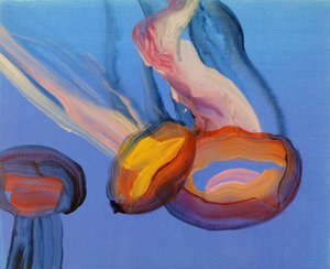 Méduses 11, 2013（アクリル、キャンバス） 作： Olivier Morel