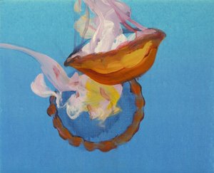 Méduses 9, 2013（アクリル、キャンバス）