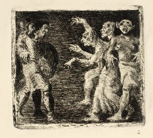 マクベスと魔女 作： Oluf Hartmann