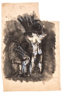 「ダイダロスとイカロス」の習作 作： Oluf Hartmann