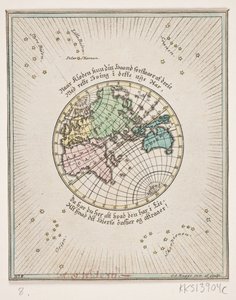 詩のある世界地図 作： Oluf Olufsen Bagge