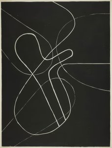 即興曲第3番：線 作： 恩地孝四郎