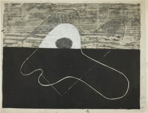 詩第15番：過去 作： 恩地孝四郎