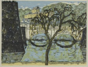 東京回顧録 作： 恩地孝四郎