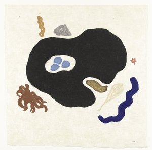 シェル 海の産物 作： Onchi Kôshirô