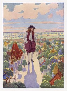 ガリバー旅行のイラスト 作： Onfray de Breville Job