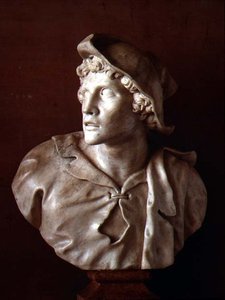 ブラボー：帽子をかぶった少年、1710年頃（大理石製 作： Orazio Marinali