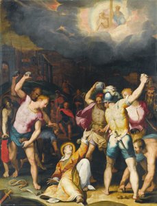 セントスティーブンのストーニング 作： Orazio Samacchini