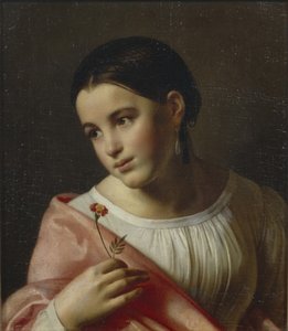 貧しいリザ、1827 作： Orest Adamovich Kiprensky
