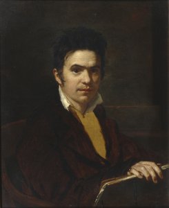 1816年以前のアレクサンドル・クリストフォロビッチ・ヴォストコフ1781-1864の肖像 作： Orest Adamovich Kiprensky