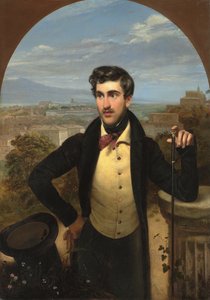 ミハイル王子の肖像アレクサンドロヴィチガリツィン 作： Orest Adamovich Kiprensky