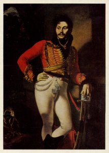 エフグラフ・ダヴィドフの肖像、1809 作： Orest Adamovich Kiprensky