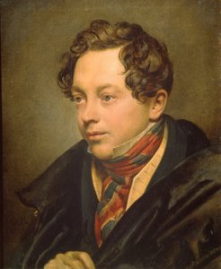 アーティストの肖像画ピョートル盆地1794-1881、1829 作： Orest Adamovich Kiprensky