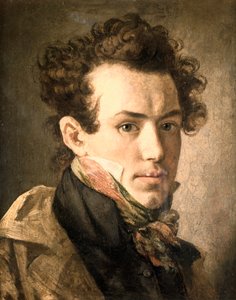 自画像 作： Orest Adamovich Kiprensky