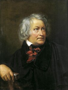 彫刻家ベルテルトルヴァルセンの肖像、1833年。 作： Orest Adamovich Kiprensky