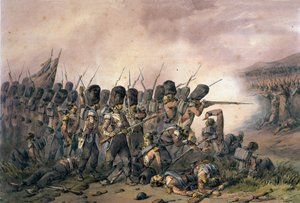 アルマの戦い、1854年9月20日 作： Orlando Norie