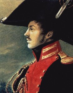 パベル・イワノビッチ・ペステルの肖像 1793-1826 詳細、1813 作： Orlowski