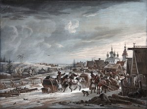 冬」、1825年。