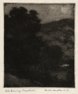夜遅く 作： Orville Houghton Peets