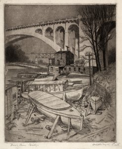 ロッキー川橋 作： Orville Houghton Peets