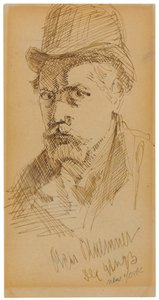 自画像 作： Oscar Florianus Bluemner