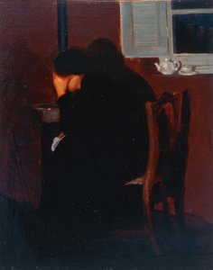 ストーブで 作： Oscar Ghiglia
