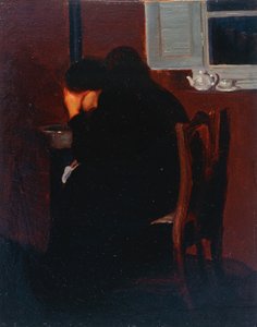 ストーブで 作： Oscar Ghiglia