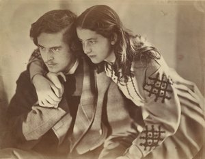 メアリー・コンスタブルと彼女の兄弟、1866年。 作： Oscar Gustav Rejlander