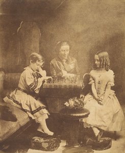 学者の仲間、1855年。 作： Oscar Gustav Rejlander