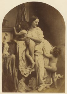 聖母子と洗礼者ヨハネ 作： Oscar Gustave Rejlander