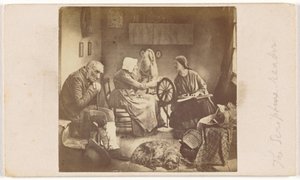 聖典を読む人 作： Oscar Gustave Rejlander
