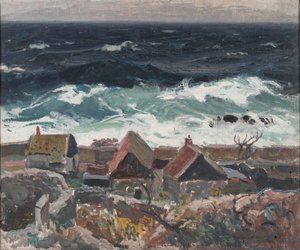 クリスチャンソ近くの海 作： Oscar Hullgren
