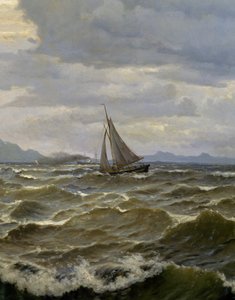 海の船 作： Oscar Kleineh