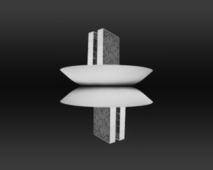 ブラジリア、Nationalkongress 作： Oscar Niemeyer