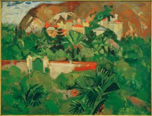ゲート、レヴァントとイタリアの風景 作： Oskar Moll