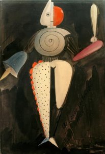 アブストラクト 作： Oskar Schlemmer
